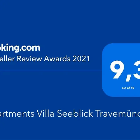 Апартаменты Seeblick Travemuende *